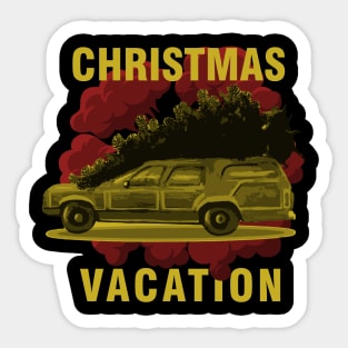 christmas vacation nostalgic Sticker